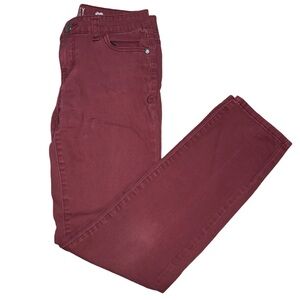 Celebrity Pink Jeans Dare you skinny girls size 14 burgundy